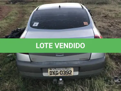 LOTE 001 - RENAULT MEGANESD