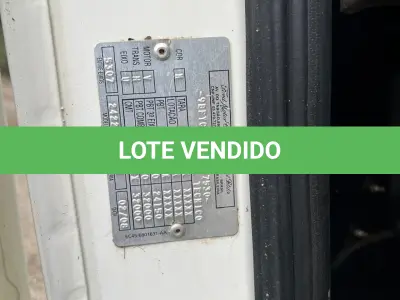 LOTE 016 - Caminhão FORD/CARGO 2422 E, Placa IOP8339, ano/mod. 2008, cor branca