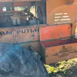 LOTE 020 - carregador, marca Fiatallis, modelo FR 12B (horímetro 22.089 (vinte e duas mil e oitenta e nove) horas trabalhadas)