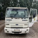 LOTE 016 - Caminhão FORD/CARGO 2422 E, Placa IOP8339, ano/mod. 2008, cor branca