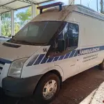 LOTE 023 - CAMINHONETE (AMBULÂNCIA), Placas IUX 9H30, RENAVAM 00589165046