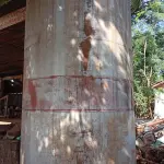 LOTE 017 - EQUIPAMENTO - TANQUE DE FERRO COM 10.000 DE LITROS, NA SECRETARIA DE OBRAS.