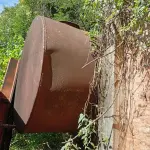 LOTE 016 - EQUIPAMENTOS – DOIS RESERVATÓRIOS METÁLICOS PARA ARMAZENAMENTO DE ÁGUA DE 10.000 DE LITROS