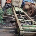 LOTE 013 - EQUIPAMENTO - CAÇAMBA BASCULANTE, medindo 4,75x2,40x0,50, marca KUBITZ Nº KB 024,