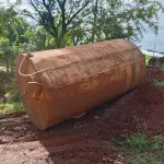 LOTE 016 - EQUIPAMENTOS – DOIS RESERVATÓRIOS METÁLICOS PARA ARMAZENAMENTO DE ÁGUA DE 10.000 DE LITROS