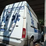 LOTE 023 - CAMINHONETE (AMBULÂNCIA), Placas IUX 9H30, RENAVAM 00589165046