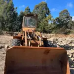 LOTE 020 - carregador, marca Fiatallis, modelo FR 12B (horímetro 22.089 (vinte e duas mil e oitenta e nove) horas trabalhadas)