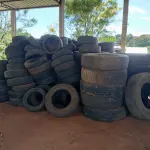 LOTE 018 - LOTE DE CARCAÇAS DE PNEUS, (EM BOM E REGULAR ESTADO DE CONSERVAÇÃO)