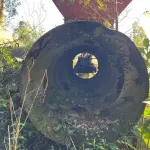 LOTE 007 - usina de asfalto frio, marca cifali, composta de um funil e esteira sem motor, três tanques metálicos para emulsão asfáltica